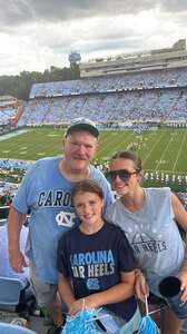 UNC-Chapel Hill Tar Heels - NCAA Football vs East Tennessee State Buccaneers