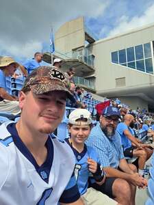 UNC-Chapel Hill Tar Heels - NCAA Football vs East Tennessee State Buccaneers
