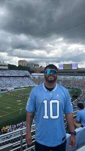 UNC-Chapel Hill Tar Heels - NCAA Football vs East Tennessee State Buccaneers