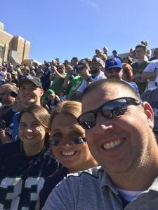 Notre Dame Fighting Irish vs. Temple - NCAA Football - PAH Tickets