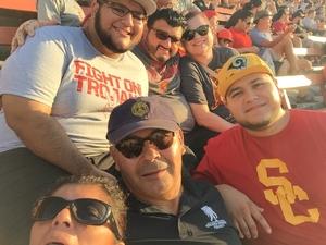ADAN attended University of Southern California Trojans vs. Stanford - NCAA Football on Sep 9th 2017 via VetTix 