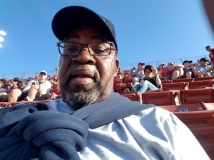 Vernon attended University of Southern California Trojans vs. Stanford - NCAA Football on Sep 9th 2017 via VetTix 