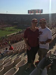 Michael attended University of Southern California Trojans vs. Stanford - NCAA Football on Sep 9th 2017 via VetTix 