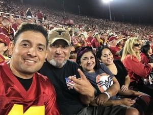 Mark attended University of Southern California Trojans vs. Stanford - NCAA Football on Sep 9th 2017 via VetTix 