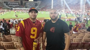 Edwin attended University of Southern California Trojans vs. Stanford - NCAA Football on Sep 9th 2017 via VetTix 