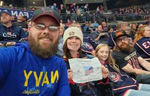 Columbus Blue Jackets - NHL vs Florida Panthers