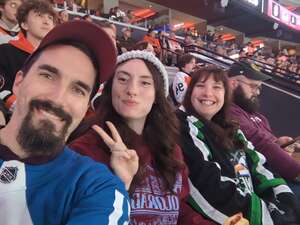 Philadelphia Flyers - NHL vs Colorado Avalanche