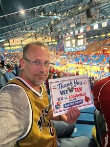 Kansas Jayhawks - NCAA Men's Basketball vs Louisville Cardinals