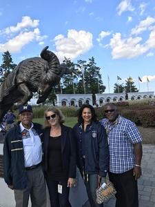 Carla attended Navy Midshipmen vs. Tulane - NCAA Football on Sep 9th 2017 via VetTix 