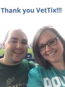 Thomas attended Brad Paisley: Weekend Warrior World Tour 2017 With Special Guest Dustin Lynch, Chase Bryant and Lindsay Ell on Sep 10th 2017 via VetTix 