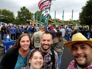 Kevin attended Brad Paisley: Weekend Warrior World Tour 2017 With Special Guest Dustin Lynch, Chase Bryant and Lindsay Ell on Sep 10th 2017 via VetTix 