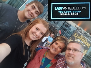 Michael attended Lady Antebellum You Look Good World Tour With Special Guest Kelsea Ballerini, and Brett Young on Sep 9th 2017 via VetTix 