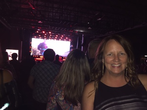Kimberly attended Brad Paisley: Weekend Warrior World Tour 2017 With Special Guest Dustin Lynch, Chase Bryant and Lindsay Ell on Sep 8th 2017 via VetTix 
