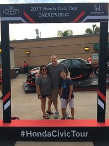 2017 Honda Civic Tour Featuring Onerepublic With Fitz & the Tantrums and James Arthur