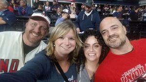 Jessica attended Cleveland Indians vs. Detroit Tigers - MLB on Sep 11th 2017 via VetTix 