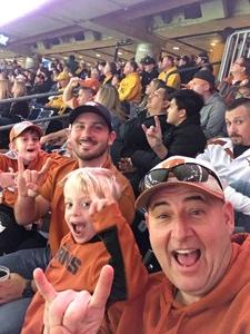 James attended 2017 Texas Bowl - Texas Longhorns vs. Missouri Tigers - NCAA Football on Dec 27th 2017 via VetTix 