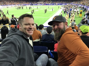 Cortney attended 2017 Texas Bowl - Texas Longhorns vs. Missouri Tigers - NCAA Football on Dec 27th 2017 via VetTix 