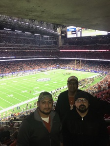 Rolando attended 2017 Texas Bowl - Texas Longhorns vs. Missouri Tigers - NCAA Football on Dec 27th 2017 via VetTix 