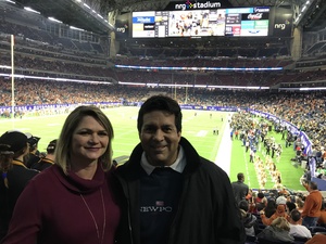 Robert attended 2017 Texas Bowl - Texas Longhorns vs. Missouri Tigers - NCAA Football on Dec 27th 2017 via VetTix 