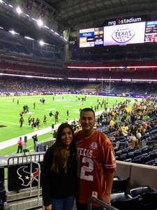 Julian attended 2017 Texas Bowl - Texas Longhorns vs. Missouri Tigers - NCAA Football on Dec 27th 2017 via VetTix 