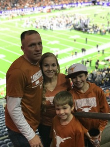 Brittany attended 2017 Texas Bowl - Texas Longhorns vs. Missouri Tigers - NCAA Football on Dec 27th 2017 via VetTix 