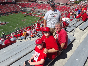 Newby attended NC State Wolfpack vs. Syracuse - NCAA Football - Military Appreciation Game on Sep 30th 2017 via VetTix 