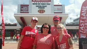 William attended NC State Wolfpack vs. Syracuse - NCAA Football - Military Appreciation Game on Sep 30th 2017 via VetTix 
