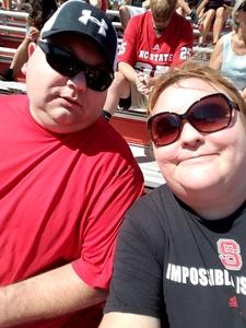 Ryan attended NC State Wolfpack vs. Syracuse - NCAA Football - Military Appreciation Game on Sep 30th 2017 via VetTix 