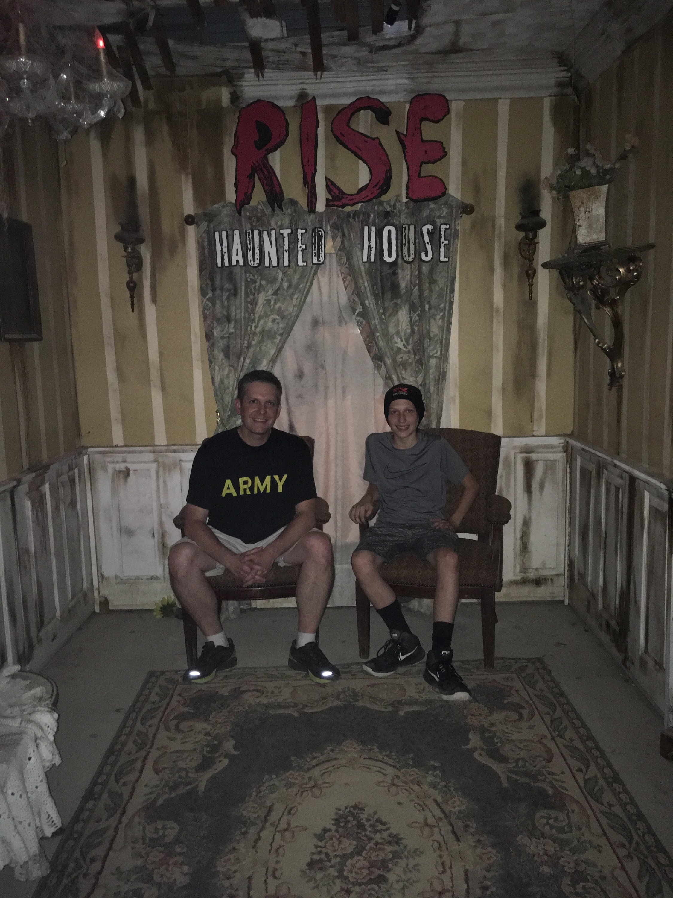 rise haunted house zombie paintball