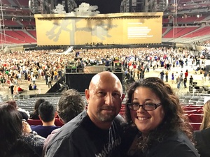 Kelly attended U2 the Joshua Tree Tour 2017 - Opening: Beck - Live in Concert on Sep 19th 2017 via VetTix 