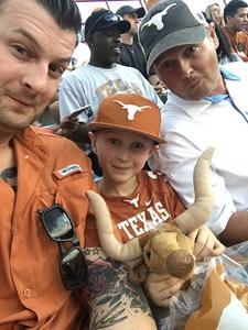 Troy attended Texas Longhorns vs. Kansas State - NCAA Football on Oct 7th 2017 via VetTix 