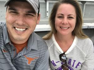 Roberto attended Texas Longhorns vs. Kansas State - NCAA Football on Oct 7th 2017 via VetTix 
