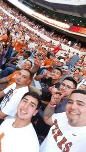 Juan attended Texas Longhorns vs. Kansas State - NCAA Football on Oct 7th 2017 via VetTix 