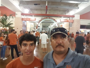 Carlos attended Texas Longhorns vs. Kansas State - NCAA Football on Oct 7th 2017 via VetTix 