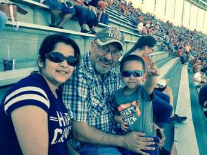 john attended Texas Longhorns vs. Kansas State - NCAA Football on Oct 7th 2017 via VetTix 
