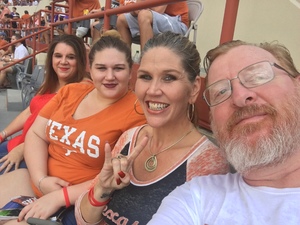 Michael attended Texas Longhorns vs. Kansas State - NCAA Football on Oct 7th 2017 via VetTix 