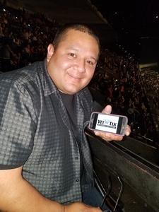 Carlos attended Soul2Soul Tour With Tim McGraw and Faith Hill on Oct 5th 2017 via VetTix 