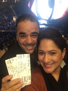 Carlos attended Katy Perry Witness World Tour on Oct 2nd 2017 via VetTix 