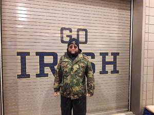 CHARLES attended Notre Dame Fighting Irish vs. Navy - NCAA Football on Nov 18th 2017 via VetTix 