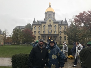 Kyle attended Notre Dame Fighting Irish vs. Wake Forest - NCAA Football - Military Appreciation Game on Nov 4th 2017 via VetTix 