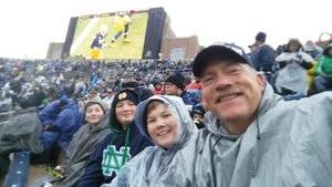 Michael attended Notre Dame Fighting Irish vs. Wake Forest - NCAA Football - Military Appreciation Game on Nov 4th 2017 via VetTix 