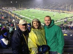 Samuel attended Notre Dame Fighting Irish vs. Wake Forest - NCAA Football - Military Appreciation Game on Nov 4th 2017 via VetTix 