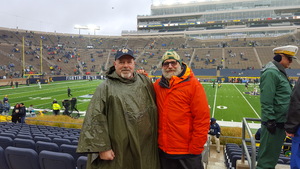 Terry attended Notre Dame Fighting Irish vs. Wake Forest - NCAA Football - Military Appreciation Game on Nov 4th 2017 via VetTix 