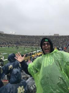 Richy Steele attended Notre Dame Fighting Irish vs. Wake Forest - NCAA Football - Military Appreciation Game on Nov 4th 2017 via VetTix 