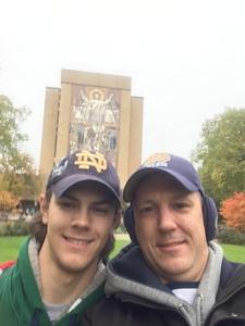 GARY attended Notre Dame Fighting Irish vs. Wake Forest - NCAA Football - Military Appreciation Game on Nov 4th 2017 via VetTix 