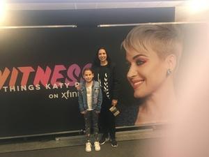Ira attended Katy Perry: Witness the Tour With Noah Cyrus on Oct 12th 2017 via VetTix 
