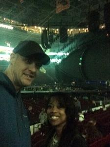 Scott attended Katy Perry: Witness the Tour With Noah Cyrus on Oct 12th 2017 via VetTix 