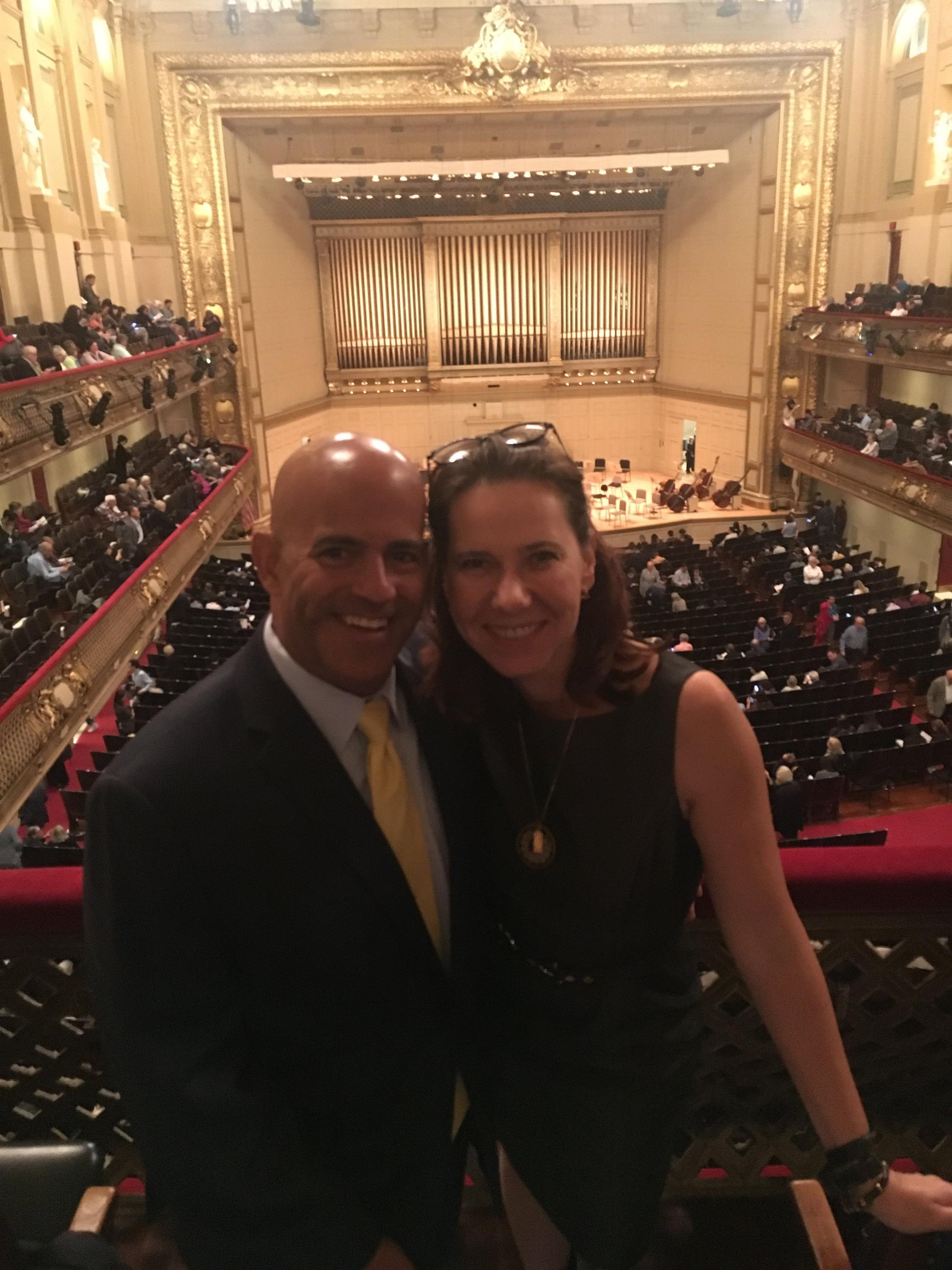Gustavo Gimeno Conducts Ligeti, Dvorak and Schumann Featuring Violinist Hilary Hahn - Presented by the Boston Symphony Orchestra
