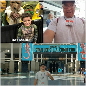 John attended Stan Lee's Los Angeles Comic Con - Tickets Are Good for All 3 Days on Oct 27th 2017 via VetTix 
