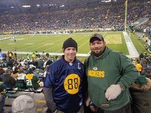 Nicholas attended Green Bay Packers vs. Detroit Lions - NFL on Nov 6th 2017 via VetTix 